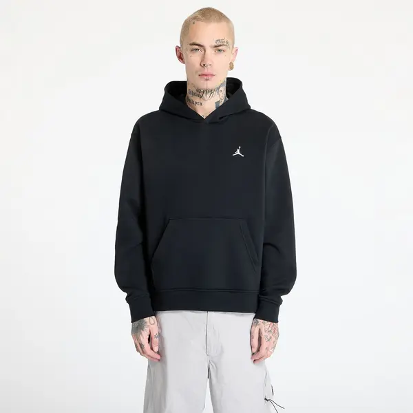 Jordan Суитшърт Jordan Brooklyn Fleece Men's Pullover Hoodie Black/ White L