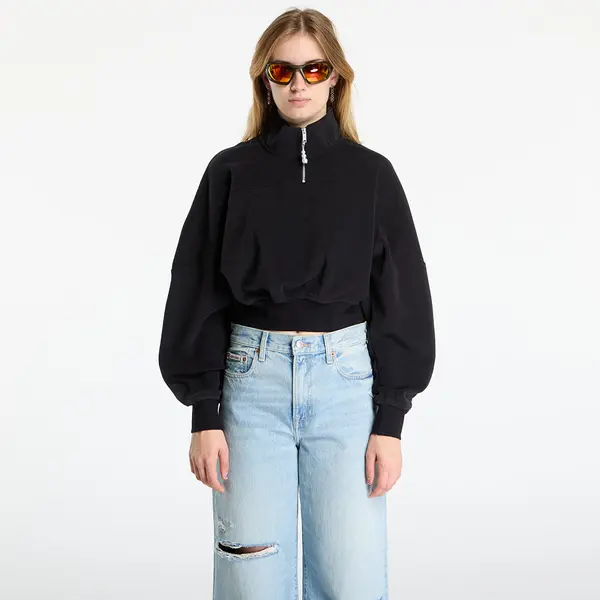 Jordan Суитшърт Jordan Flight Fleece Women's Quarter-Zip Top Black/ Black S