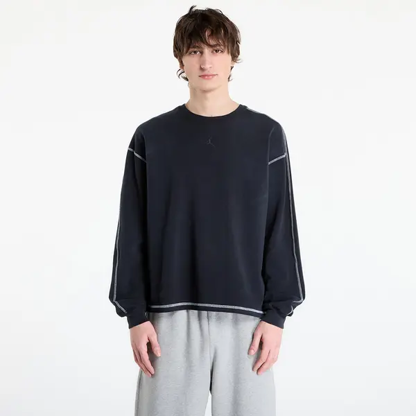 Jordan Суитшърт Jordan Flight Men's Heavyweight Long-Sleeve Top Black/ Sail/ Black XL