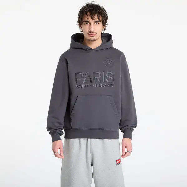 Jordan Суитшърт Jordan Paris Saint-Germain Men's Fleece Hoodie Anthracite S