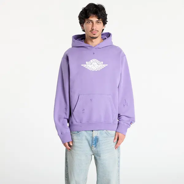 Jordan Суитшърт Jordan Rare Air Men's Fleece Pullover Hoodie Purple Earth XS