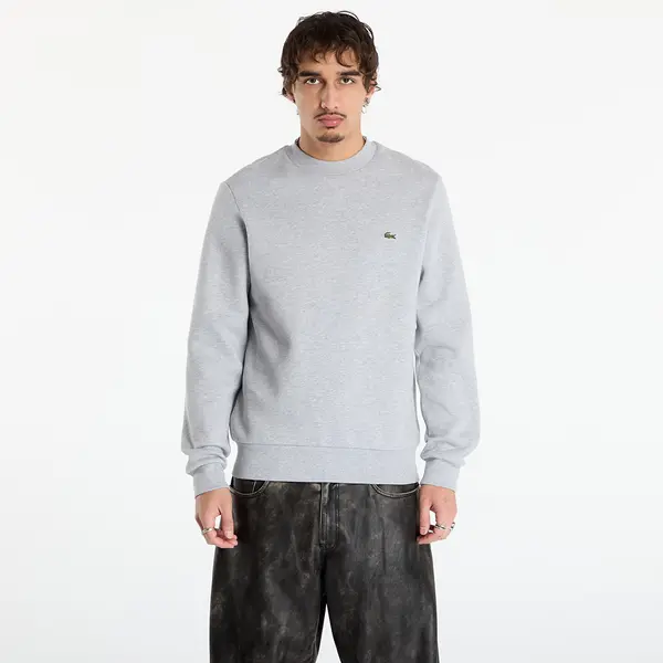 LACOSTE Суитшърт LACOSTE Men's Sweatshirt Silver Chine L