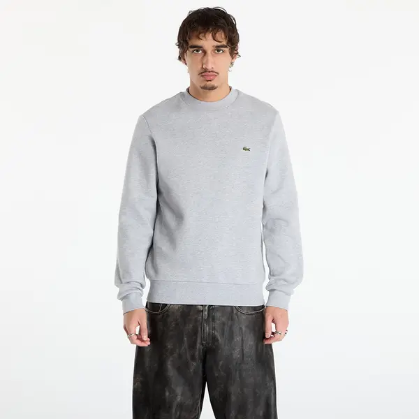 LACOSTE Суитшърт LACOSTE Men's Sweatshirt Silver Chine XL