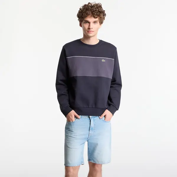 LACOSTE Суитшърт LACOSTE Sweatshirt Blackbird/ Graphite 5