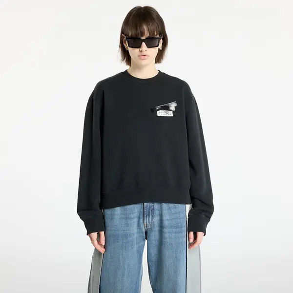 MM6 Суитшърт MM6 Rtw Show Sweatshirt Washed Black S