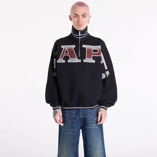 Napapijri Суитшърт Napapijri x PDF French Terry Sweatshirt Black S