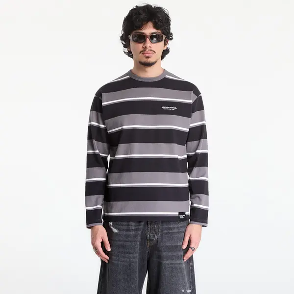 NEIGHBORHOOD Суитшърт NEIGHBORHOOD Border Crew Neck Ls Gray XL
