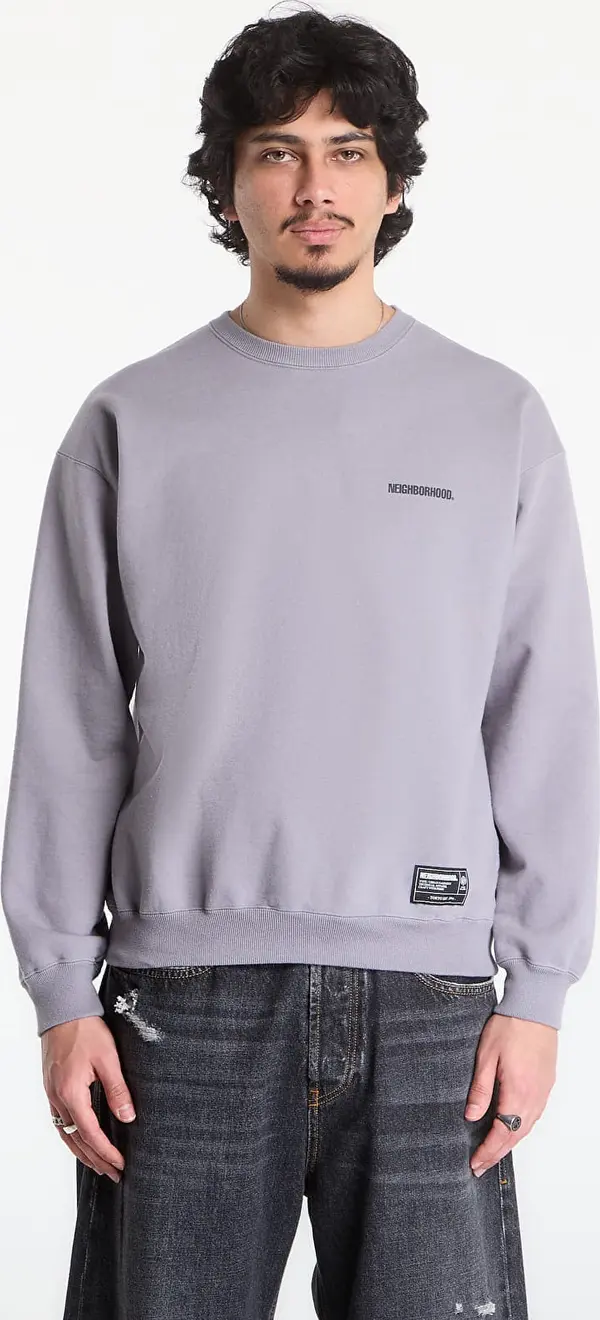 NEIGHBORHOOD Суитшърт NEIGHBORHOOD Staple Sweatshirt Ls Gray L