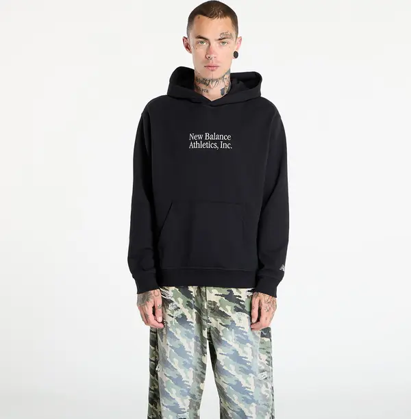 New Balance Суитшърт New Balance Athletics Classics Hoodie Black XXL