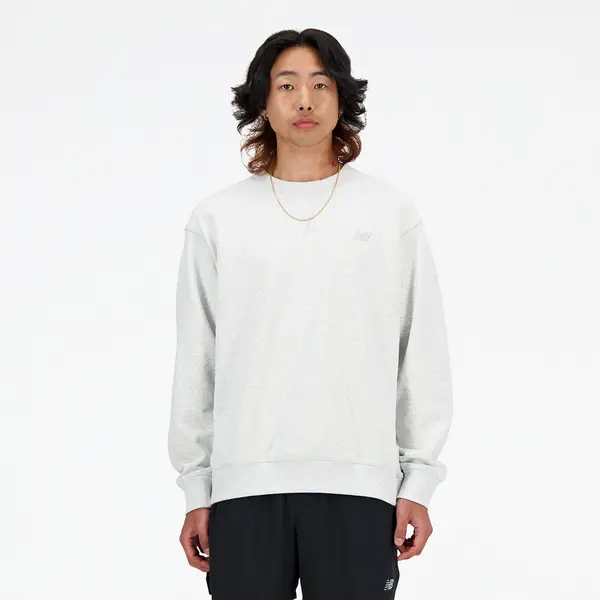 New Balance Суитшърт New Balance Athletics French Terry Crew Ash Heather M