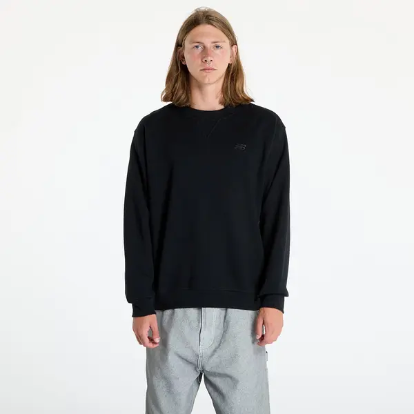 New Balance Суитшърт New Balance Athletics French Terry Crew Black M