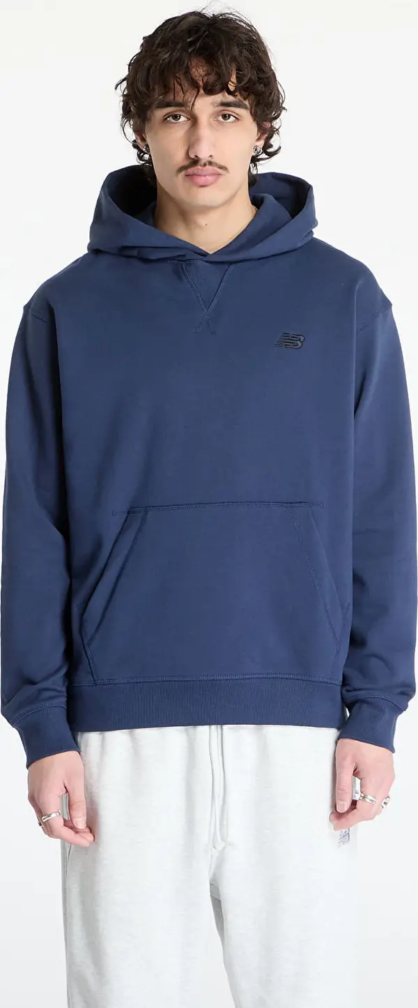 New Balance Суитшърт New Balance Athletics French Terry Hoodie Blue XL