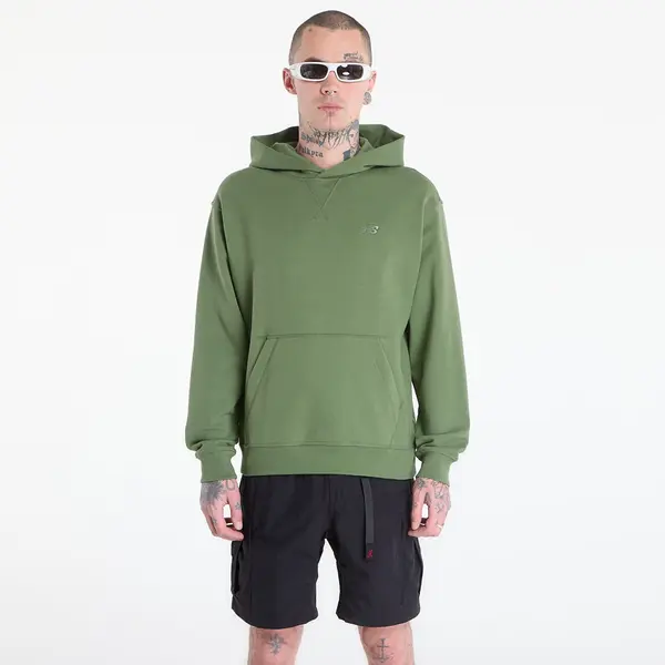 New Balance Суитшърт New Balance Athletics French Terry Hoodie Utility Green M