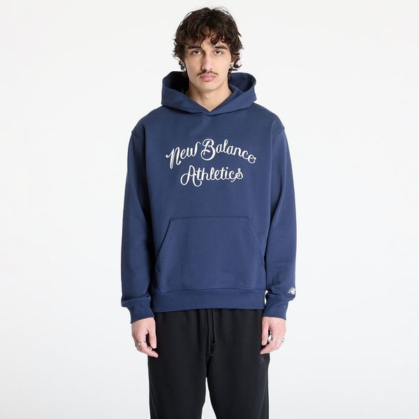New Balance Суитшърт New Balance Athletics Relaxed League Hoodie Blue S
