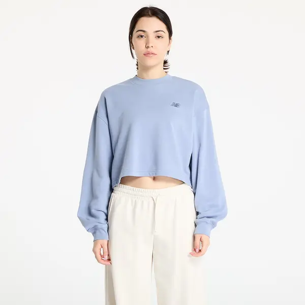 New Balance Суитшърт New Balance Coastal Fleece Crew Dusk Shower M