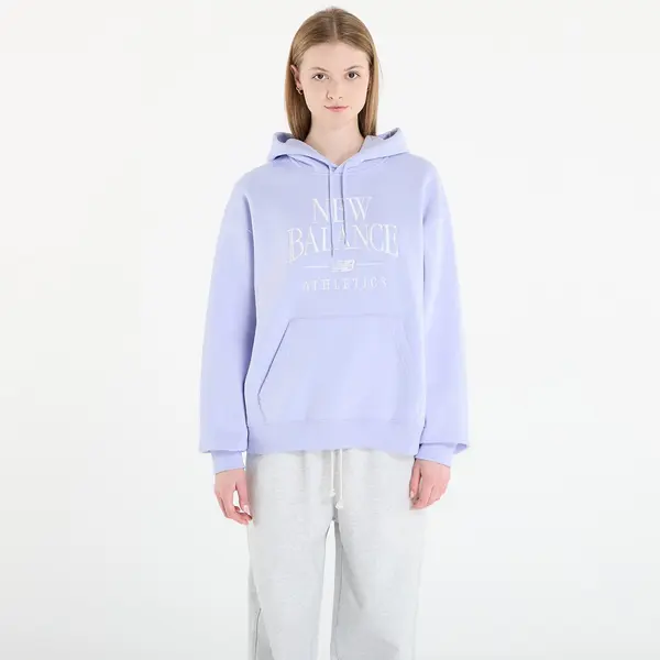 New Balance Суитшърт New Balance Linear Heritage Fleece Hoodie Daybreak M