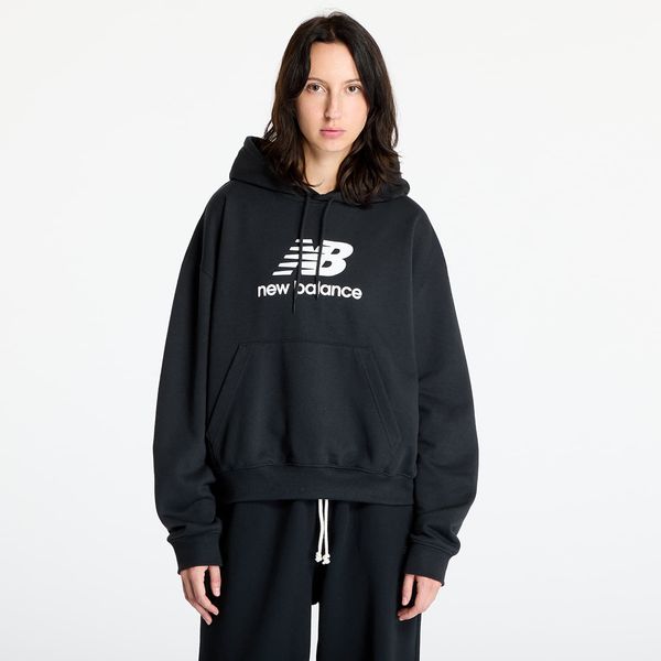 New Balance Суитшърт New Balance Sport Essentials French Terry Logo Hoodie Black S