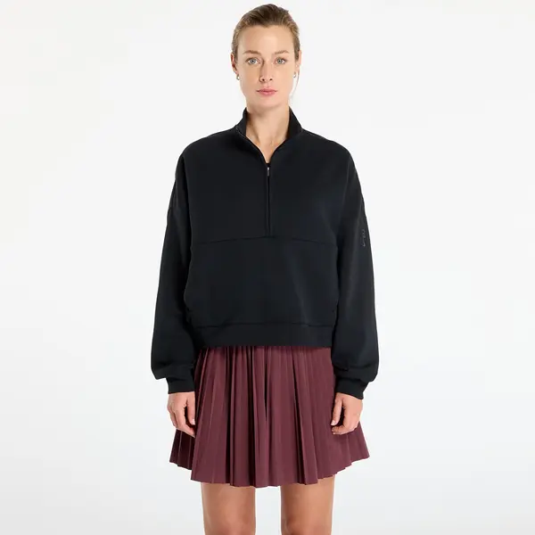 Nike Суитшърт Nike 24.7 ImpossiblySoft Women's Dri-FIT Oversized 1/2-Zip Top Black/ Dk Smoke Grey XL