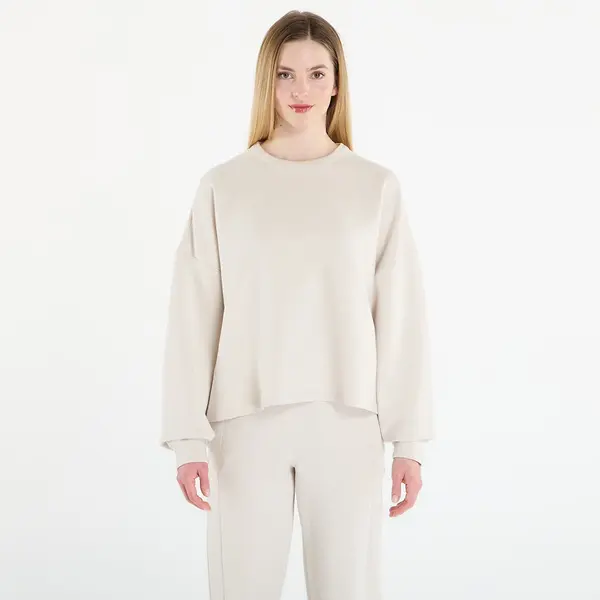 Nike Суитшърт Nike 24.7 ImpossiblySoft Women's Dri-FIT Oversized Crew-Neck Top Lt Orewood Brn/ Lt Iron Ore M