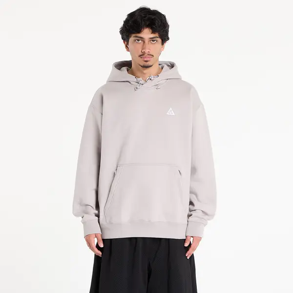 Nike Суитшърт Nike ACG Therma-FIT Fleece Pullover Hoodie College Grey/ Football Grey/ Summit White L