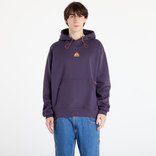 Nike Суитшърт Nike ACG Therma-FIT Fleece Pullover Hoodie Dark Raisin/ Summit White XS