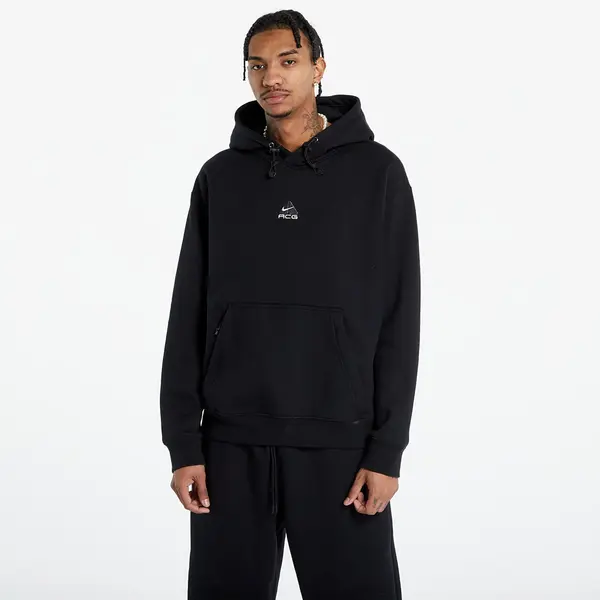 Nike Суитшърт Nike ACG Therma-FIT Fleece Pullover Hoodie UNISEX Black/ Anthracite/ Summit White S