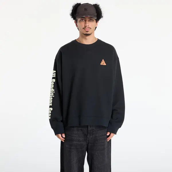 Nike Суитшърт Nike ACG "Tuff Fleece" Crew-Neck Black XS
