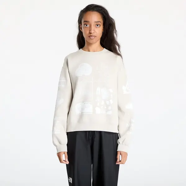Nike Суитшърт Nike ACG "Tuff Fleece" Women's Therma-FIT Repel Crew-Neck Sweatshirt Lt Orewood Brn/ Summit White L