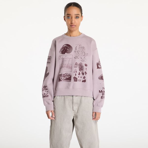 Nike Суитшърт Nike ACG "Tuff Fleece" Women's Therma-FIT Repel Crew-Neck Sweatshirt Lt Violet Ore/ Burgundy Crush XS
