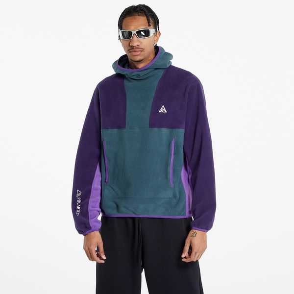 Nike Суитшърт Nike ACG "Wolf Tree" Men's Pullover Hoodie Deep Jungle/ Purple Ink/ Summit White XS