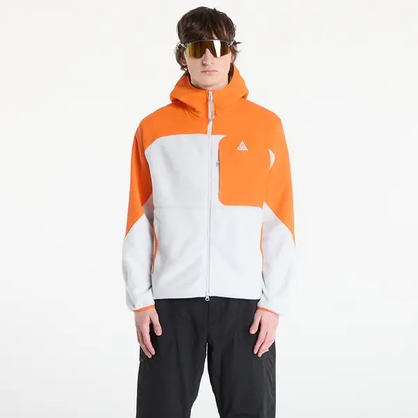 Nike Суитшърт Nike ACG "Wolf Tree" Plus Full-Zip Hooded Mid Layer Safety Orange/ Photon Dust/ Summit White S
