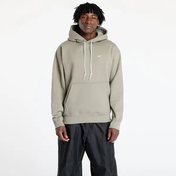 Nike Суитшърт Nike M Nk Solo Swoosh Fleece Po Hoodie Light Army S