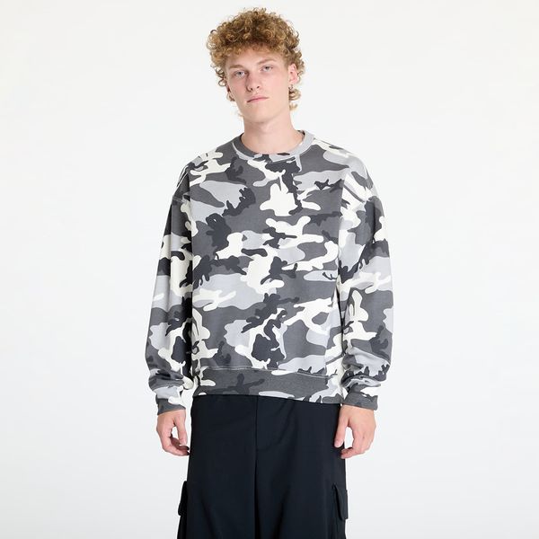 Nike Суитшърт Nike M NRG Soloswoosh Crew Camo Grey Camo M
