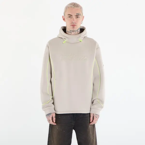 Nike Суитшърт Nike Project F.R.O.G. Men's Bubble Mesh Pullover Hoodie Cream Ii/ Black/ Volt Ice/ Volt Ice M