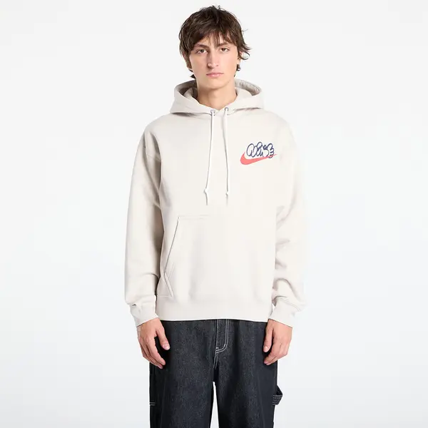 Nike Суитшърт Nike Solo Swoosh Men's Fleece Hoodie Lt Orewood Brn S