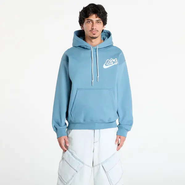 Nike Суитшърт Nike Solo Swoosh Men's Fleece Hoodie Smokey Blue S