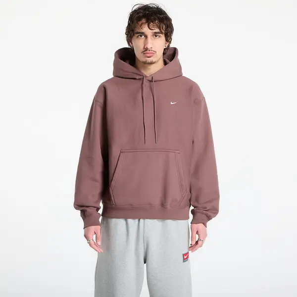 Nike Суитшърт Nike Solo Swoosh Men's Pullover Hoodie Tattoo/ White XS