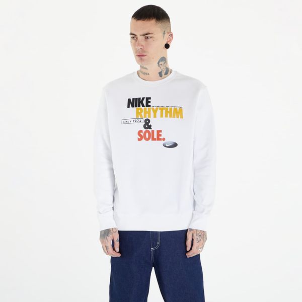 Nike Суитшърт Nike Sportswear Men's Fleece Crew White S