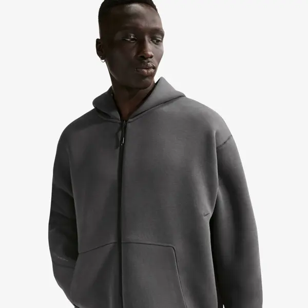 Nike Суитшърт Nike Tech Men's Fleece Full-Zip Hoodie Anthracite/ Black XXL
