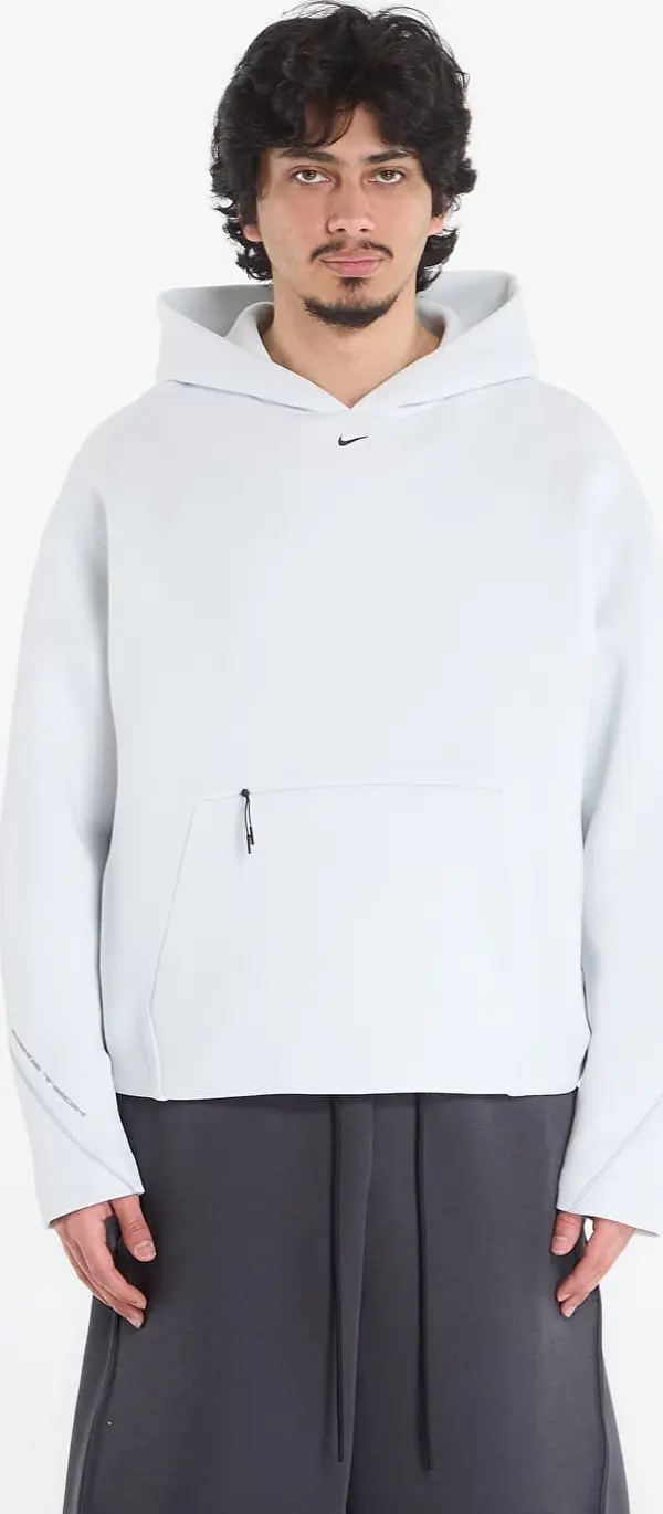 Nike Суитшърт Nike Tech Men's Fleece Pullover Hoodie Off White/ Black L