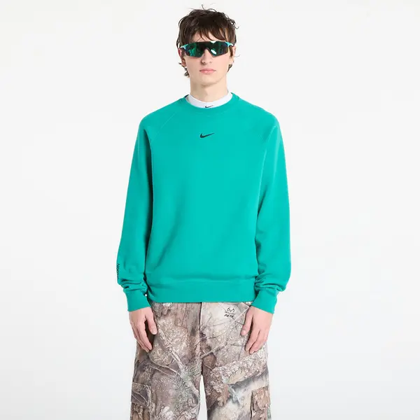 Nike Суитшърт Nike x NOCTA Men's Fleece CS Crew Neptune Green/ Black M