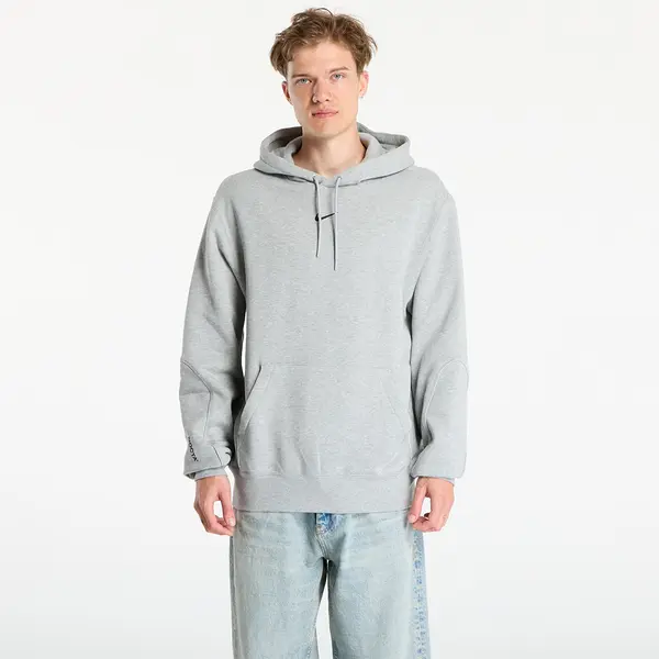 Nike Суитшърт Nike x NOCTA Men's Fleece Hoodie Dk Grey Heather/ Matte Silver/ Black XS