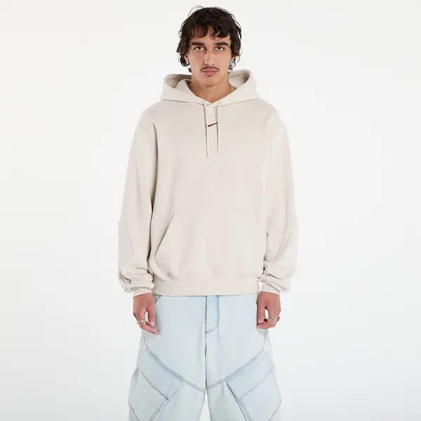 Nike Суитшърт Nike x NOCTA Men's Fleece Hoodie Lt Orewood Brn/ Team Red XS