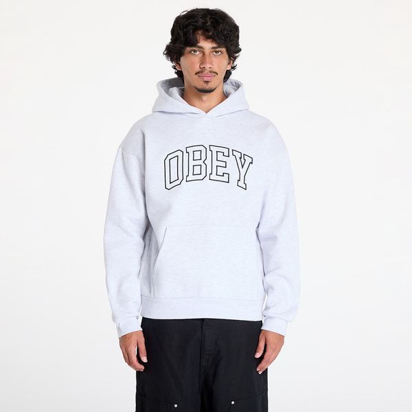 OBEY Clothing Суитшърт OBEY Collegiate Extra Heavy Hoodie II Ash Grey L