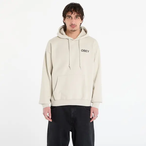 OBEY Clothing Суитшърт OBEY Doberman Pullover Hood Moonstruck XL