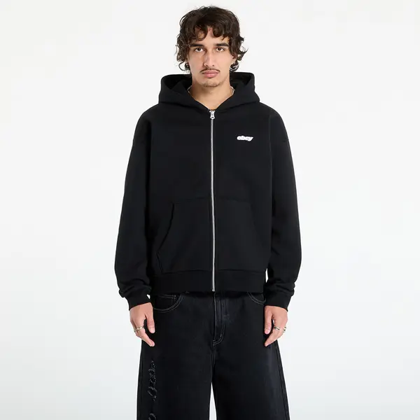 OBEY Clothing Суитшърт OBEY Gaze Extra Heavy Zip Hood Black XL