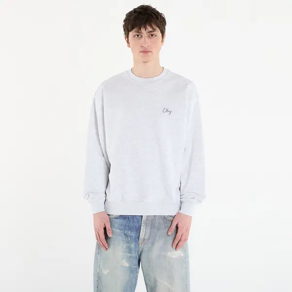 OBEY Clothing Суитшърт OBEY Paper Rose Heather Grey XL