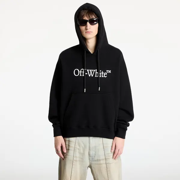 Off-White Суитшърт Off-White Big Bookish Skate Hoodie Black/ White XL