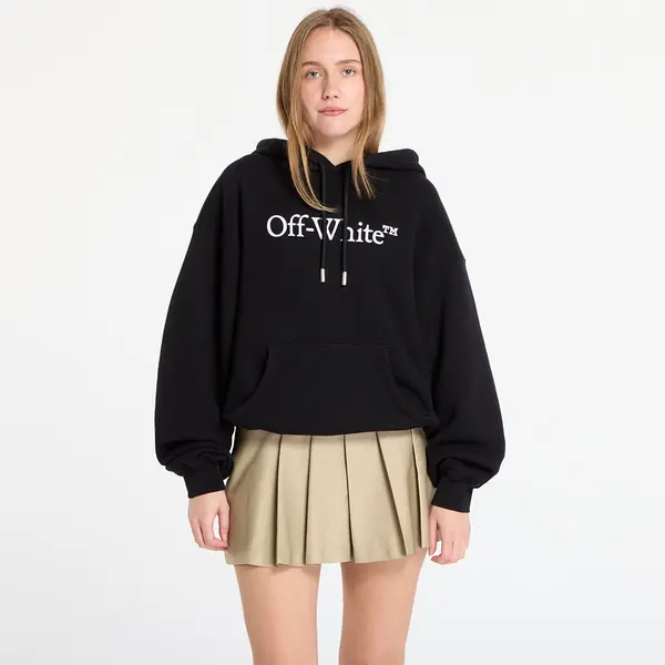 Off-White Суитшърт Off-White Big Logo Bookkish Over Hoodie Black/ White XS