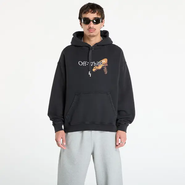 Off-White Суитшърт Off-White Cupid Arrow Skate Hoodie Vintage Black XXL
